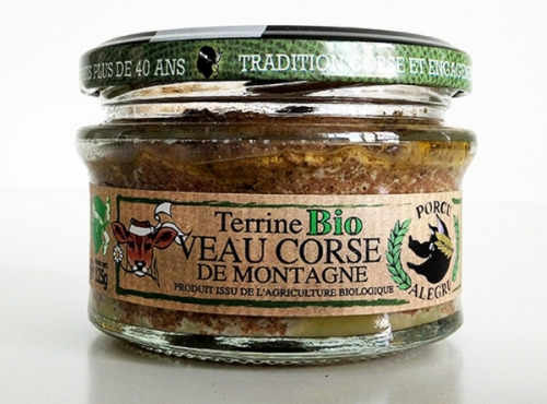 Jean-Paul Vincensini et Fils - Terrine de Porc au Veau de Montagne Bio