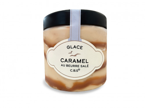 Maison Le Roux - Glace Caramel au Beurre Salé - C.B.S® - Pot de 600ml