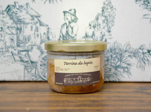 Ferme des Hautes Granges - Terrine de lapin - 370 g