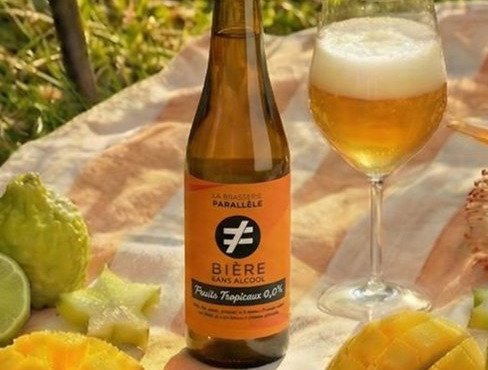 La Brasserie Parallèle - Brasserie sans alcool - Bière aux Fruits Tropicaux sans alcool 12x33cl