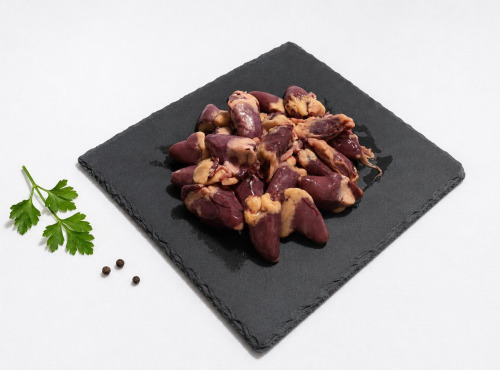 La ferme du Caillaud - Cœurs frais de poulet fermier BIO 500g