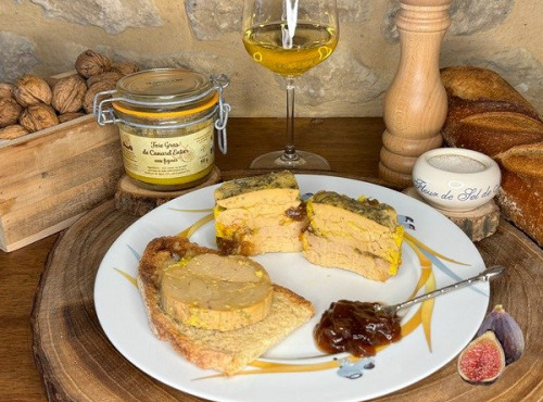 Domaine de Favard - Spécialité de Foie gras de Canard entier aux Figues 190g