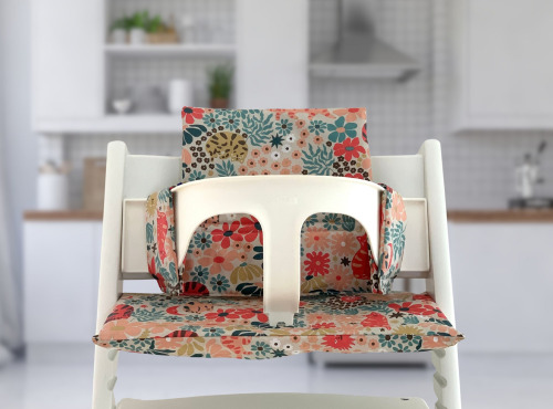 Timouny - Coussin Miaou pour chaise haute Stokke