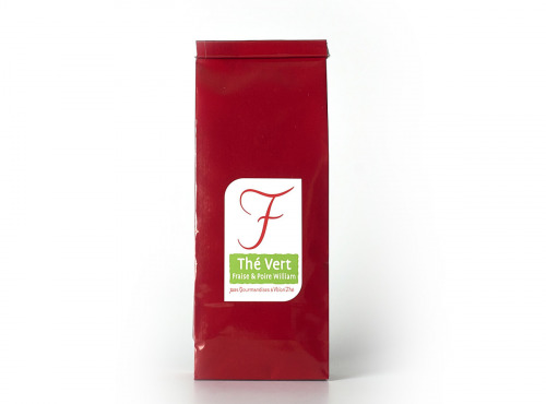 La Fraiseraie - Thé Vert Fraise - Poire William