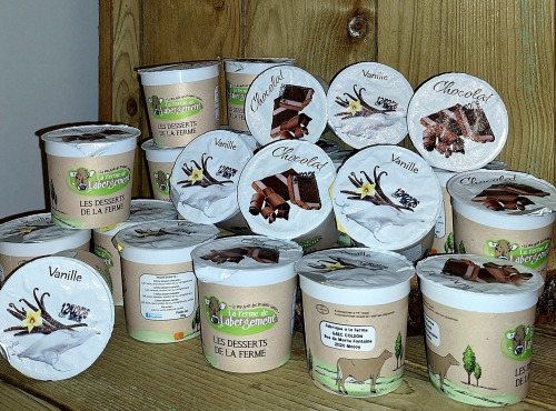 La Ferme de Labergement - Crème dessert 100 g x 24 - découverte