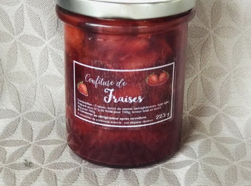 La Ferme des Prun'Elles - Confiture de fraises