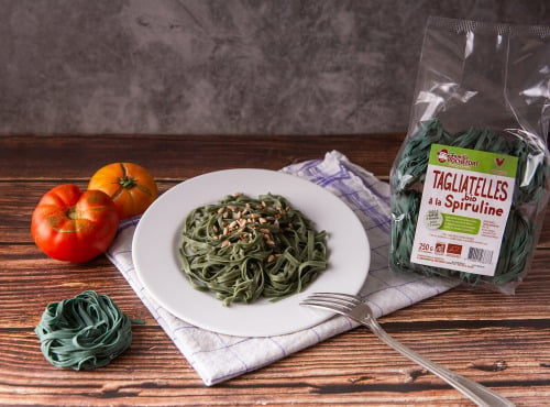 Famille Rochefort - Tagliatelles bio à la spiruline 250g