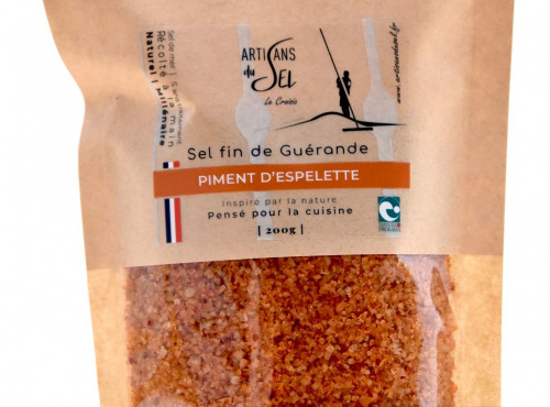Artisans du Sel - Sel de Guérande au Piment d'Espelette 200g x 12