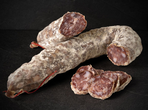 Les Affineurs des Volcans - Saucisse Sèche Artisanale du Cantal Pur Porc Français Maison Pallut
