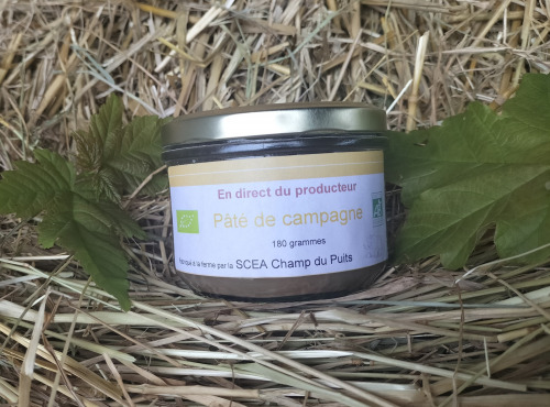 SCEA Champ du Puits - Pâté de campagne bio au veau et porc