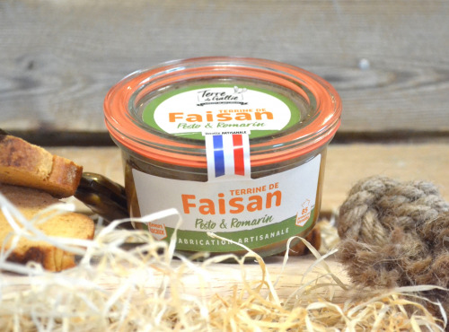 Terre de Gallie - Terrine de faisan pesto romarin