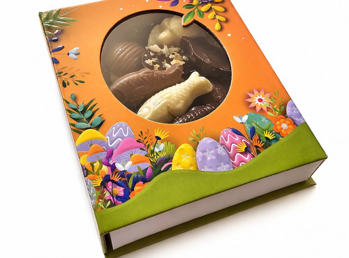 La confiserie d’antan 100% bio - Boite choco assortiments - 130 gr