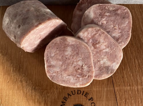 Lambaudie Porc - Saucisson cuit à l'ail