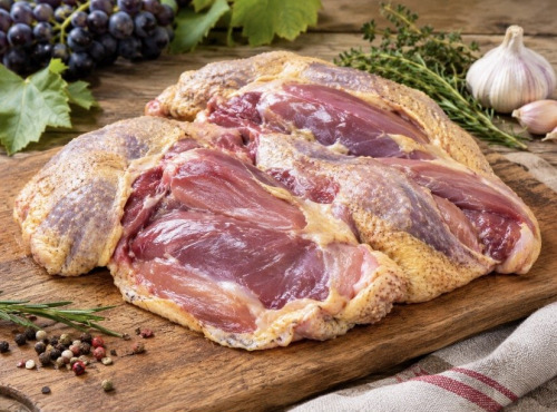 Des Poules et des Vignes à Bourgueil - Pintade Désossée