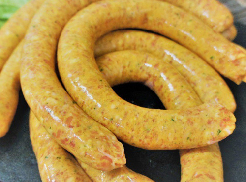 Ferme de la Paumerais - CHIPOLATAS AU CURRY 500 Gr