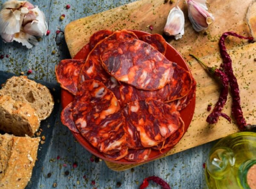 Maison Biau - Chorizo de porc noir 250g