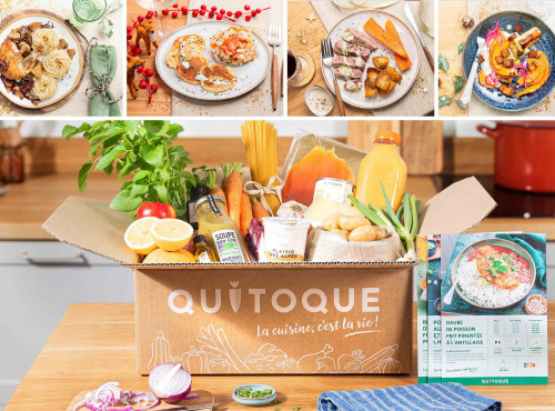 Quitoque - Box Recettes de Noël à cuisiner 4 repas 4 personnes