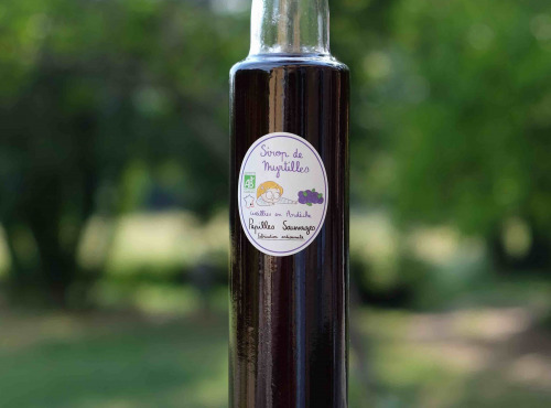 Papilles Sauvages - Sirop de Myrtilles Sauvages Bio