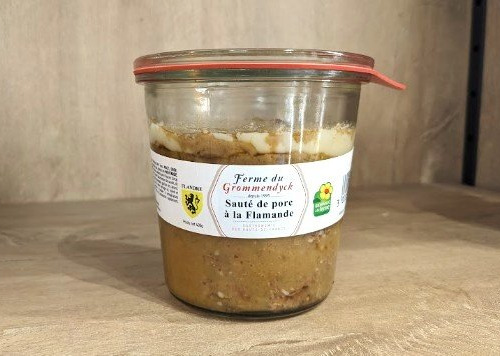Ferme Joos - Sauté de porc à la Flamande : La Ferme du Grommendyck