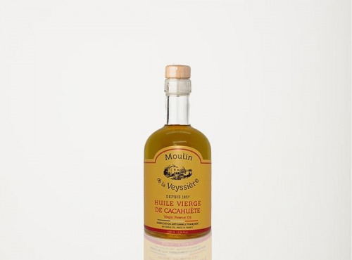 Moulin de la Veyssière - Huile Vierge de Cacahuète - 12x10cl