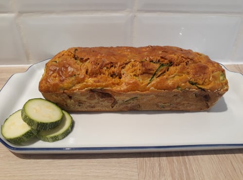 Ferme de Cernunnos - Cake salé Courgette / Comté / Basilic