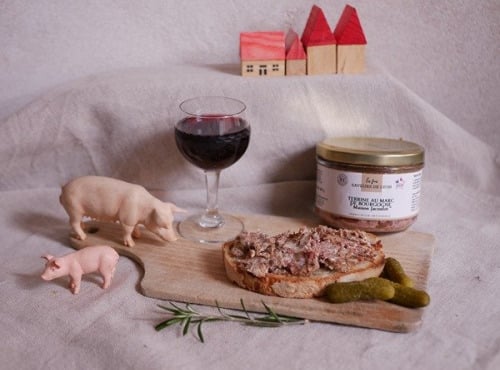 Boutique Boisette - Terrine au Marc de Bourgogne « maison Jacoulot » 180g