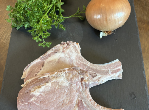 La Ferme du Chaudron - Cote porc Cuit BIO 400g (2 unités)