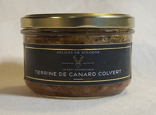 Délices de Sologne - terrine de canard colvert - 185g