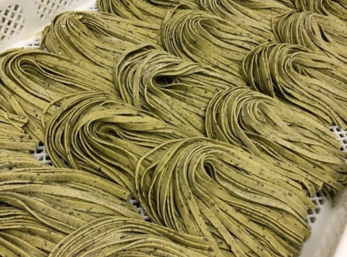 Lioravi, l'authentique pâte fraîche ! - [Précommande] Pâtes Fraîches - Tagliatelle Basilic Bio - 1kg