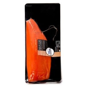 Pisciculture des eaux de l'Inval - Truite fumée à la ficelle non tranché mini 400 gr