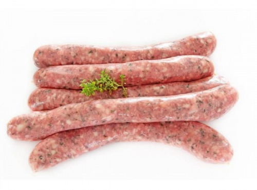 Terre de Gallie - Chipolatas de faisan aux herbes 6 x 12 unités