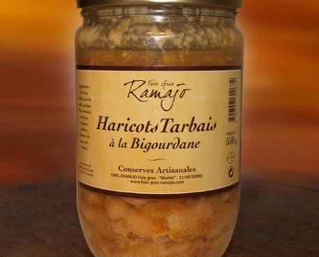 Maison Ramajo - Haricots tarbais à la bigourdane 550g