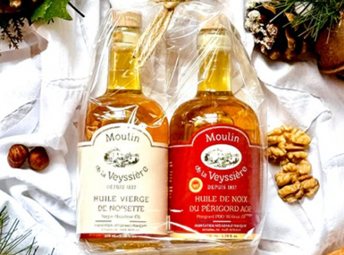 Moulin de la Veyssière - Duo d’huiles Noix & Noisette - 2 x 10 cl