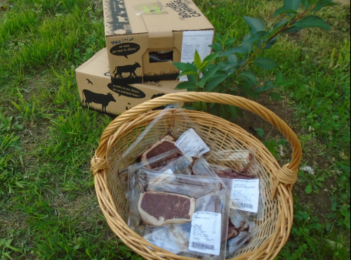 La Ferme de l'Abbaye - Colis de Viande de Boeuf Jersiais : le Colis Tradition 5 kg