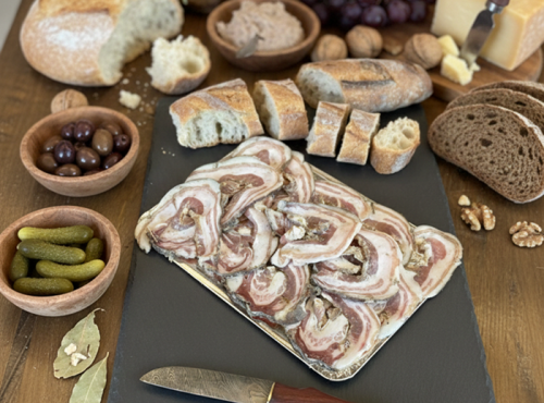 La Ferme du Chaudron - Ventrèche de porc Bio 200g (tranchée)