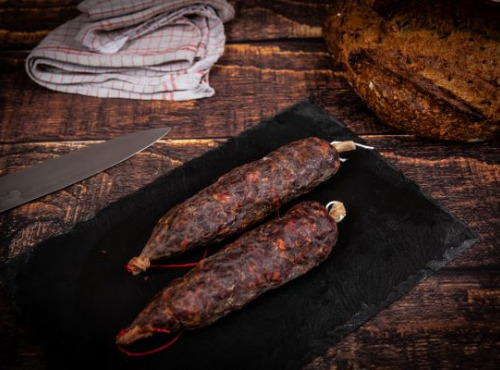 La Ferme du Mas Laborie - Chorizo de bœuf  et porc  600g (2 pièces)