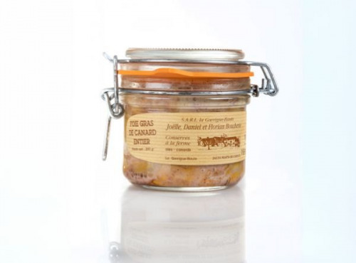 Ferme de la Garrigue Haute - Foie gras de canard entier en bocal 120g