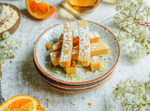 Artisan DAQI - [Surgelé] Panisse à la fleur d’oranger x12