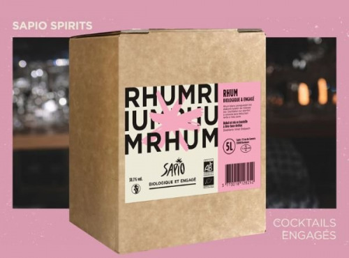 Sapio Spirits - BIB 5L - Rhum blanc
bio