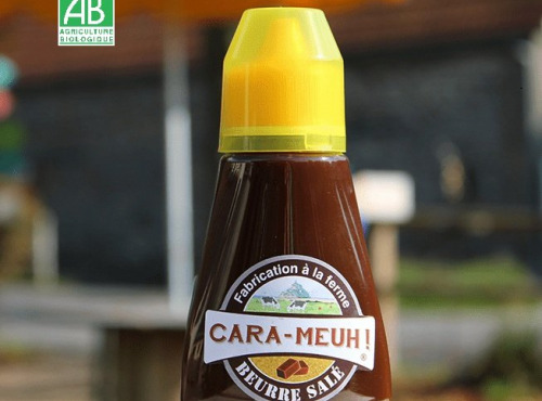 La Ferme des Cara-Meuh - Coulis de caramel beurre salé BIO - squeezer 250g