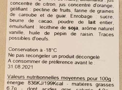 La Fraiseraie - Bâtonnet Fraise Enrobage Chocolat Blanc