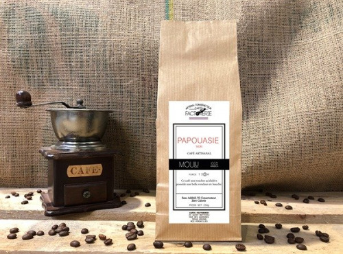 Cafés Factorerie - Café Papouasie Nouvelle Guinée Sigri MOULU - 250g