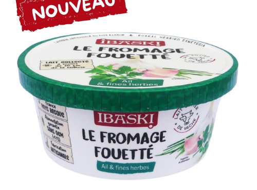 Bastidarra - Ekia - Fromage à tartiner ail et fines herbes 140g