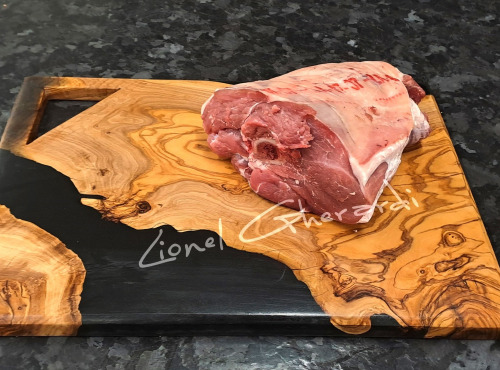 Boucherie Charcuterie Traiteur Lionel Ghérardi - Selle d'Agneau Label Rouge - 800g