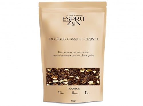 Esprit Zen - Rooïbos "Cannelle Orange" - Sachet 100g