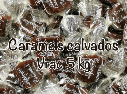 La Ferme des Cara-Meuh - Caramels au calvados - Vrac 5kg