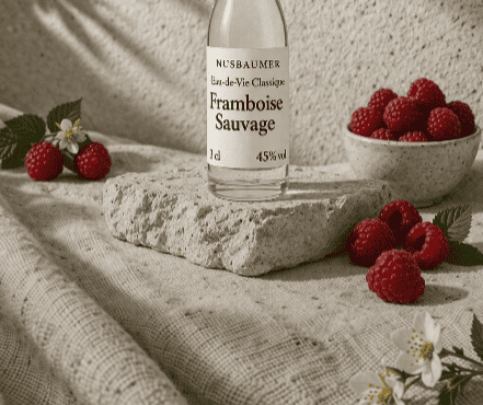 Maison Schmid - Mignonnette d'Eau de Vie Framboise Sauvage - Nusbaumer