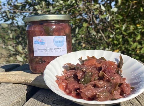 Ferme Sinsac - Compotée de chou rouge aux pommes