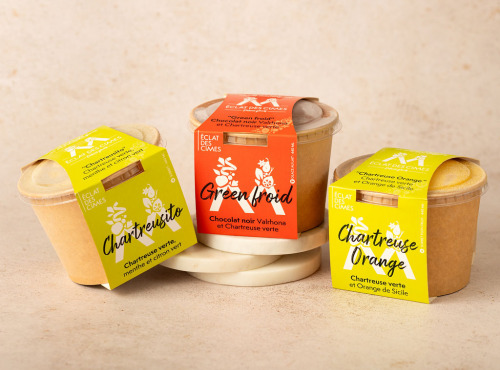 Eclat des cimes - Glaces et Sorbets Assortiment Chartreuse