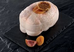 EARL Plumes et Laines - Rôti de cuisses de chapon figues abricot